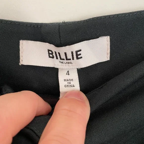 Billie the Label high waisted green pants - Picture 3 of 5